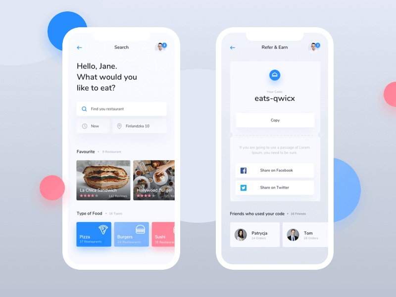 تطبيق موبايل — المميزات